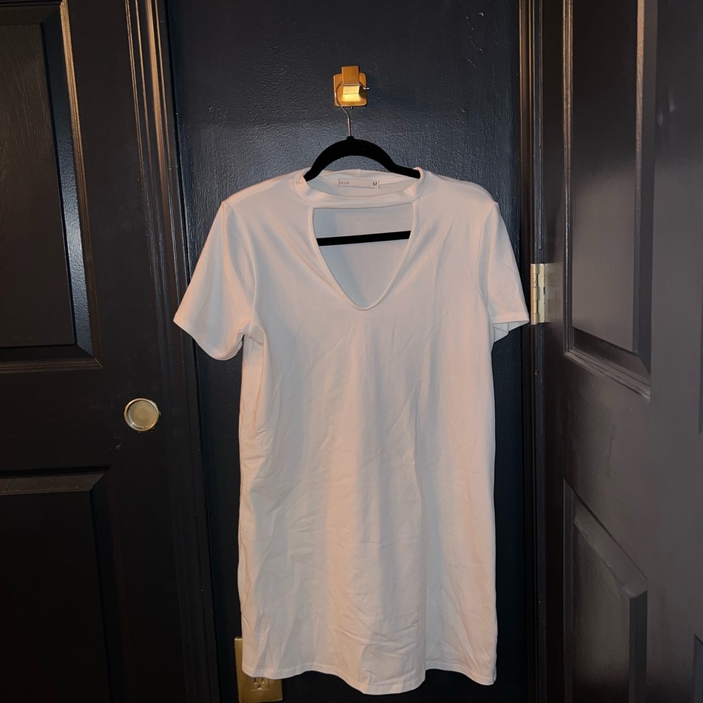 White Tshirt dress